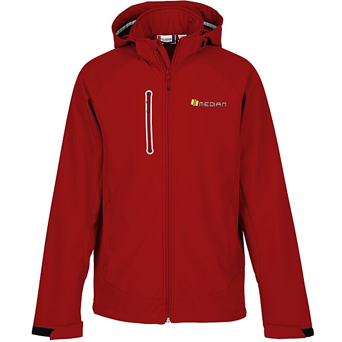 microfleece hooded jacket