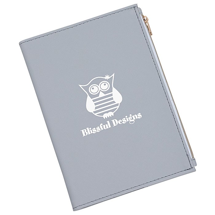 4imprint.ca Zip Front Pocket Bound Notebook C151701