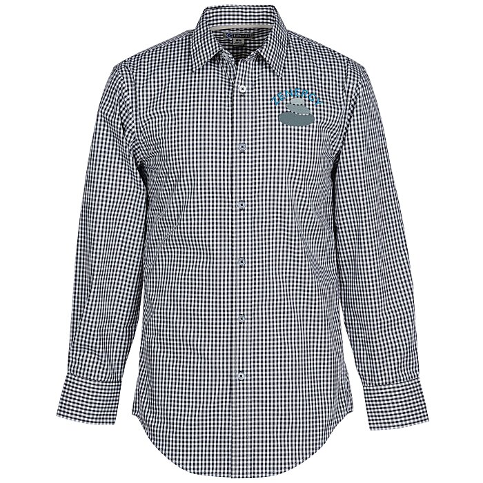 4imprint.ca: Broadcloth No-Iron Stretch Dress Shirt - Men's C155824-M