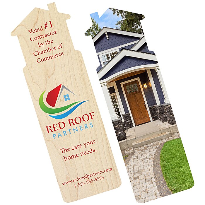 4imprint.ca Full Colour Paper Bookmark House C127572HO