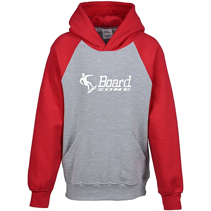 4imprint.ca: Everyday Fleece Two-Tone Hooded Sweatshirt - Youth ...