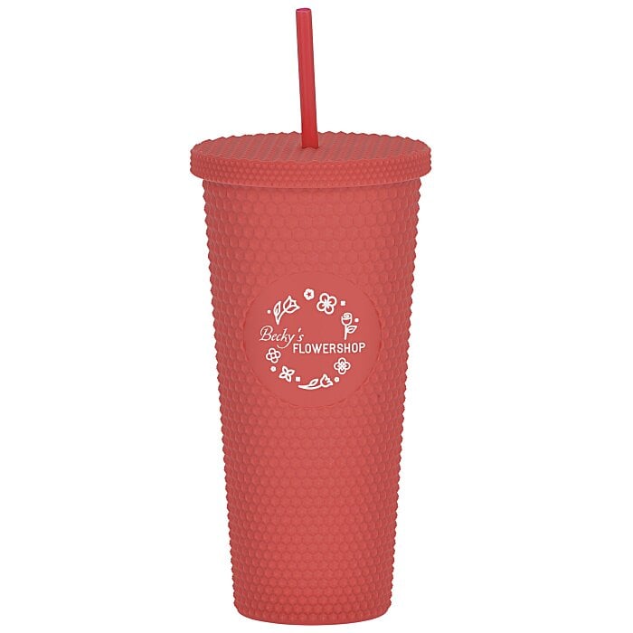4imprint.ca Bux Tumbler with Straw 24 oz. C166581