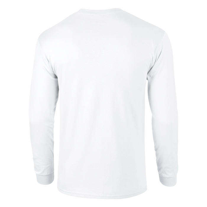 4imprint.ca: Gildan Ultra Cotton LS T-Shirt - Embroidered - White C7082 ...
