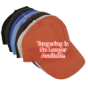 View Image 3 of 3 of Brushed Cotton Twill Sandwich Cap - Solid - 24 hr