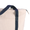 View Image 3 of 3 of Two-Tone Gusseted Tote Bag
