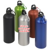 View Image 4 of 4 of Stainless Steel Water Bottle - 25 oz. - Matte - 24 hr