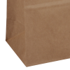 View Image 3 of 3 of Kraft Paper Brown Shopping Bag - 8-1/4" x 6"