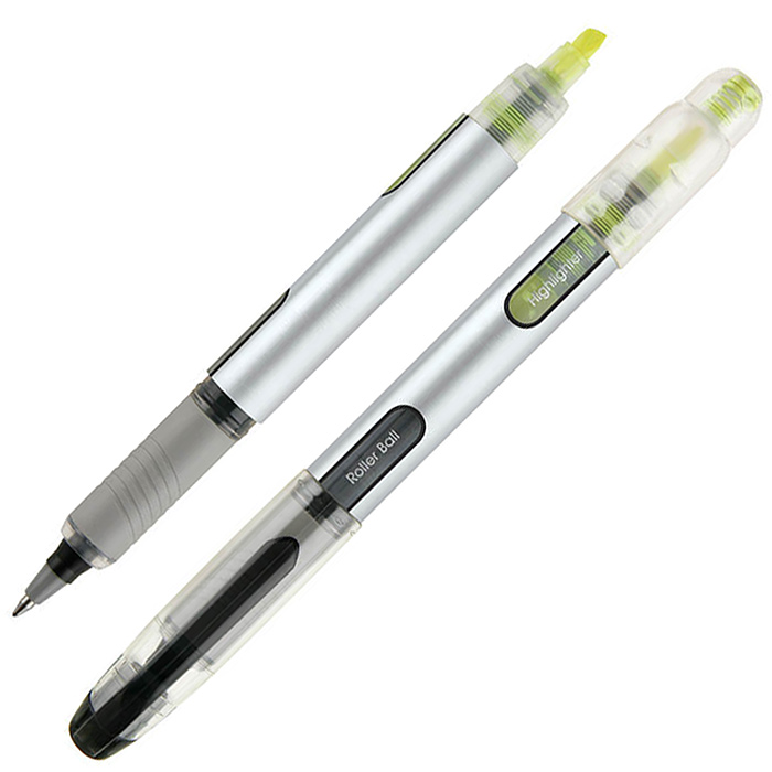 4imprint.ca Slim Roller/Highlighter Combo Pen C107195