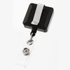 View Image 3 of 3 of Square Retractable Badge Holder with Slip-On Clip - Opaque