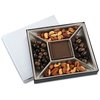 View Image 3 of 8 of Small Treat Mix - Silver Box - Milk Chocolate Bar