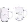View Image 3 of 3 of Haworth Glass Mug - 8 oz.