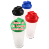 View Image 2 of 5 of Shake & Drink Bottle - 20 oz. - 24 hr