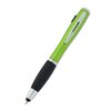 View Image 3 of 6 of Curvy Stylus Pen with Flashlight