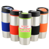 View Image 3 of 3 of Verona Stainless Steel Tumbler - 16 oz.
