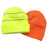 View Image 2 of 2 of Knit Beanie with Reflective Stripes