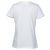 View Image 2 of 2 of Fruit of the Loom HD V-Neck Tee - Ladies' - Embroidered - White