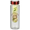 View Image 2 of 4 of Fruit Infuser Glass Water Bottle