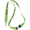 View Image 2 of 3 of Lanyard with Metal Lobster Clip - 3/4" - 24 hr