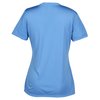 View Image 2 of 3 of Pro Team Moisture Wicking V-Neck Tee - Ladies' - Screen