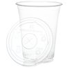 View Image 2 of 2 of Compostable Clear Cup with Straw Slotted Lid - 16 oz.
