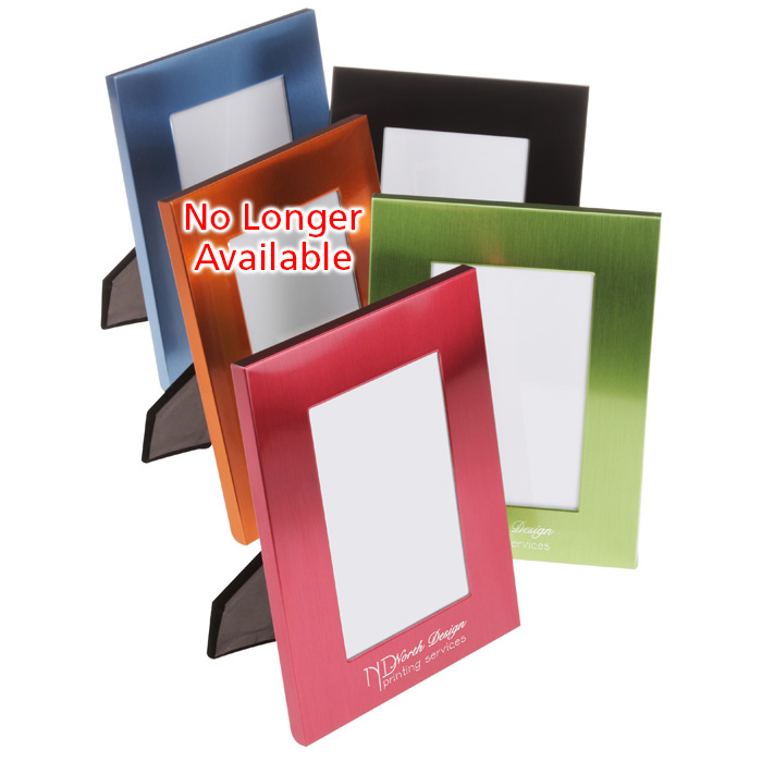 4imprint.ca: Colourful Brushed Aluminum Frame - 4