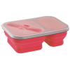 View Image 3 of 5 of Collapsible Two-Section Food Container