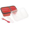 View Image 4 of 5 of Collapsible Two-Section Food Container