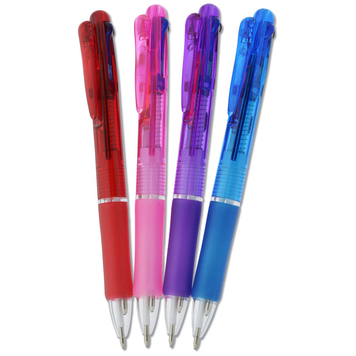 4imprint.ca: Voyager Multi-Ink Pen - Translucent C122284-T