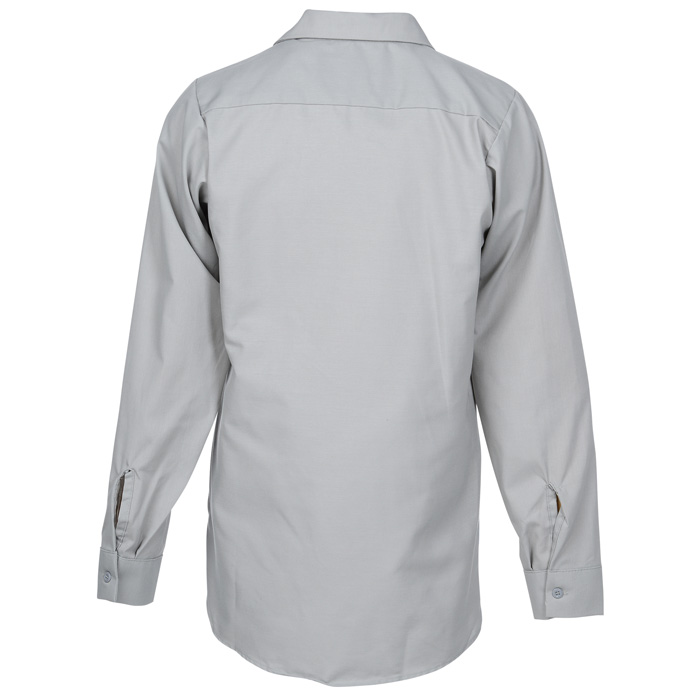 4imprint.ca: Red Kap Industrial Long Sleeve Work Shirt C123491-LS