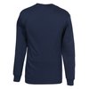 View Image 3 of 3 of Gildan Heavy Cotton LS T-Shirt - Men's - Embroidered - Colours