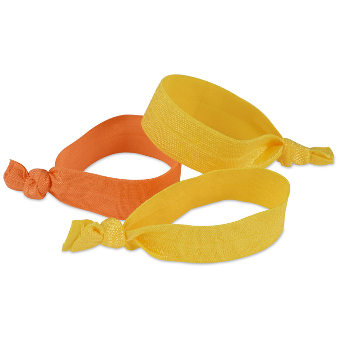 4imprint.ca Elastic Wristband Hair Tie 3 Pack C1249243