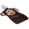 View Image 2 of 2 of Paws and Claws Foldable Bottle - 12 oz. - Monkey