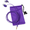 View Image 3 of 3 of Accent Ear Buds with Pouch