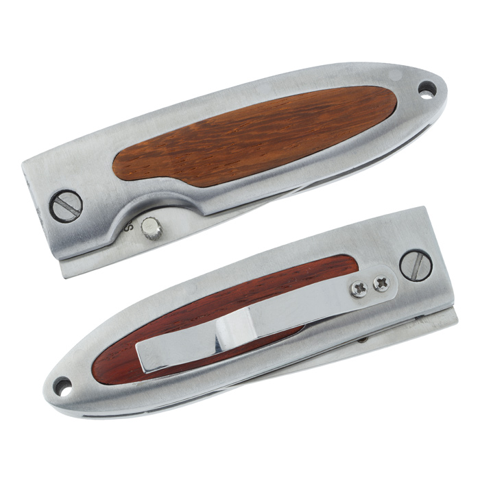 4imprint.ca Rosewood Pocket Knife C128392