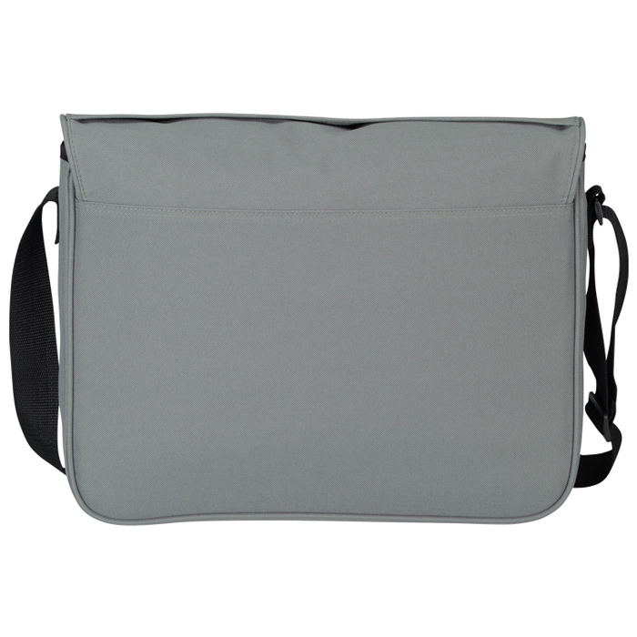 chrome computer bag