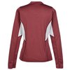 View Image 2 of 3 of Excel Performance Long Sleeve Warm Up Shirt - Ladies' - Embroidered