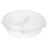View Image 2 of 3 of Curvy Round Lunch Container