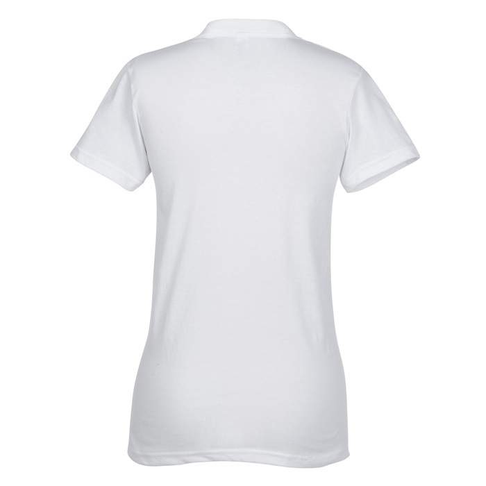 4imprint.ca American Apparel Fine Jersey TShirt Ladies' White