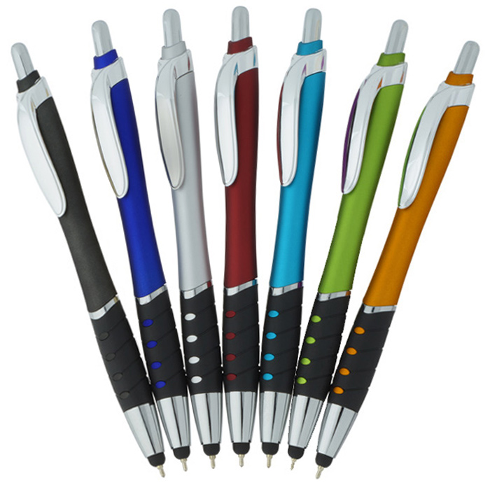 4imprint.ca: Waverly Soft Touch Stylus Pen - Metallic - Chrome C138121 ...