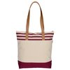 View Image 2 of 4 of Granby Cotton Tote - Embroidered