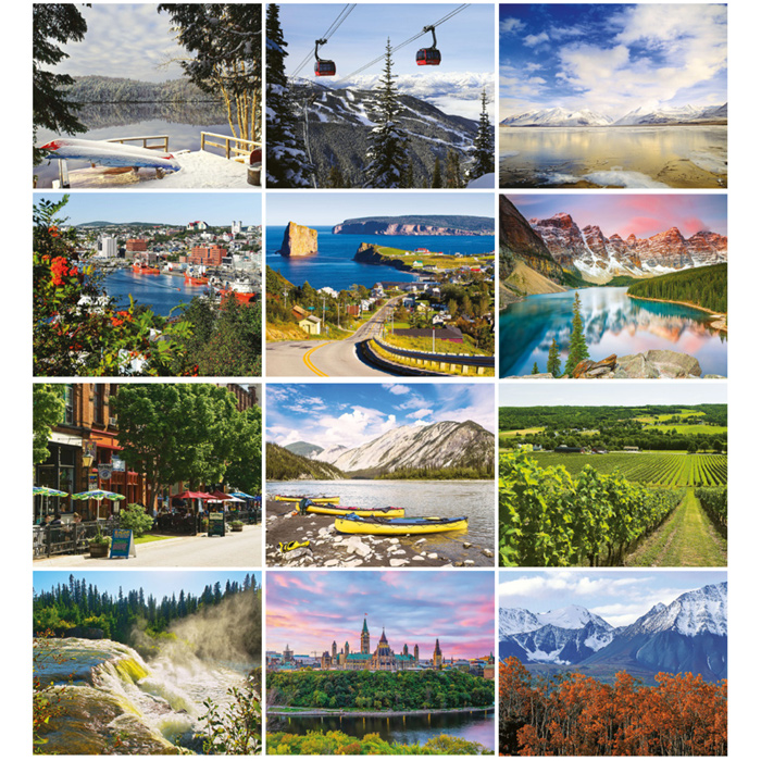 4imprint.ca Scenes of Canada Desk Calendar C141170