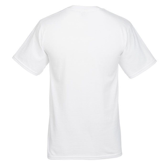 4imprint.ca: Everyday Cotton T-Shirt - Men's - White - Screen C141512-M-W-S