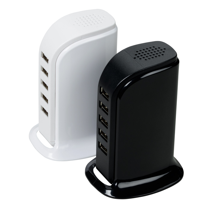 4imprint.ca: 5 Port USB Charging Tower C142565