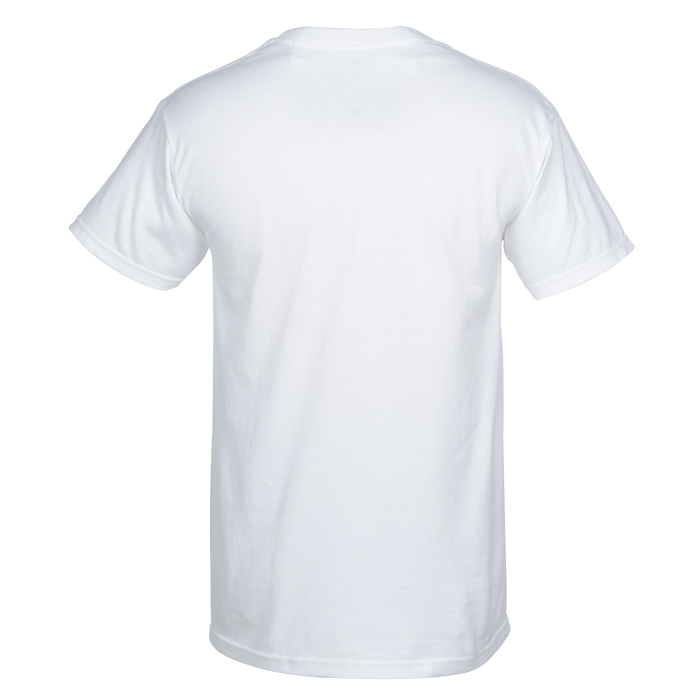 4imprint.ca: M&O Ringspun Cotton T-Shirt - White - Screen C143382-W-S
