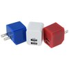 View Image 4 of 6 of Energize 2 Port Wall Charger - Closeout