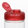 View Image 2 of 3 of Refresh Camber Water Bottle with Flip Lid - 20 oz. - Clear