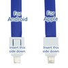 View Image 2 of 5 of Duo Charging Cable Lanyard