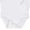 View Image 3 of 3 of Rabbit Skins Long Sleeve Onesie - White