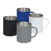 View Image 2 of 2 of Halcyon Stainless Coffee Mug - 14 oz.