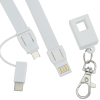 View Image 3 of 6 of Layton Duo Charging Cable Lanyard